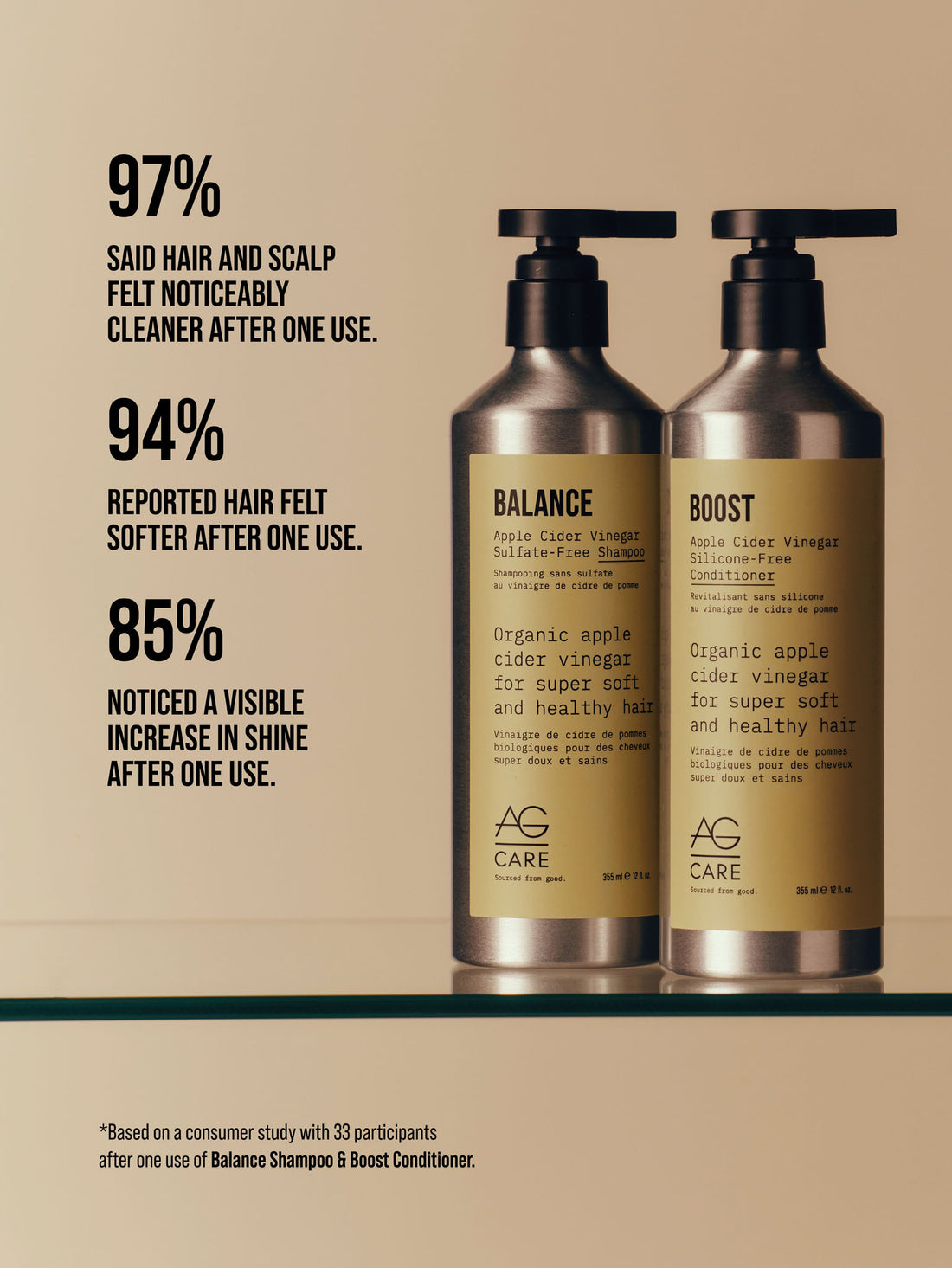 BALANCE Apple Cider Vinegar Sulfate-Free Shampoo