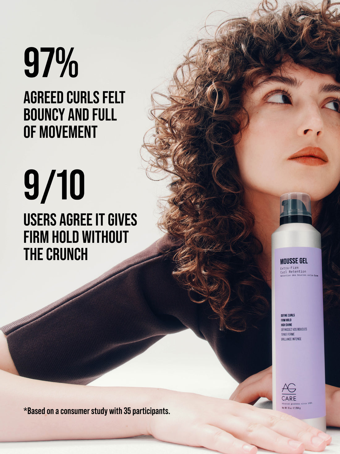 MOUSSE GEL Extra-Firm Curl Retention