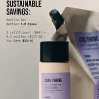 CURL THRIVE Curl Hydrating Conditioner 1L Refill