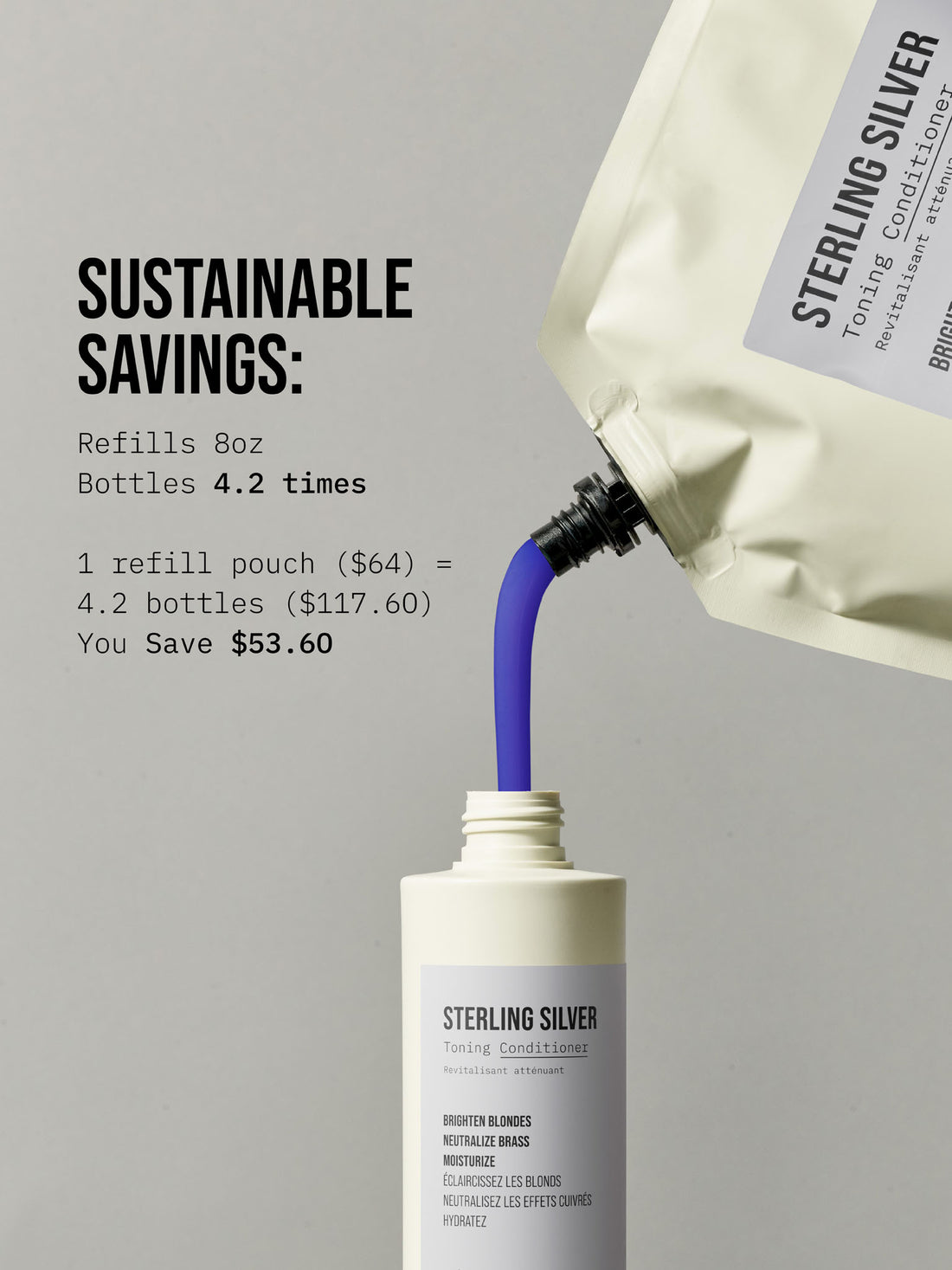 STERLING SILVER Toning Conditioner