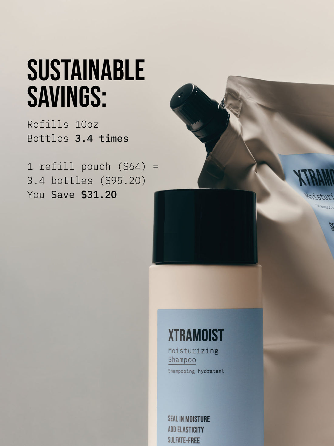 XTRAMOIST Moisturizing Shampoo